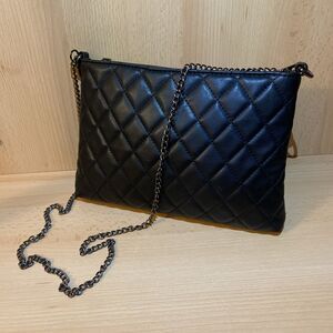 Lola Mae Crossbody Quilted Design Purse Chain Strap